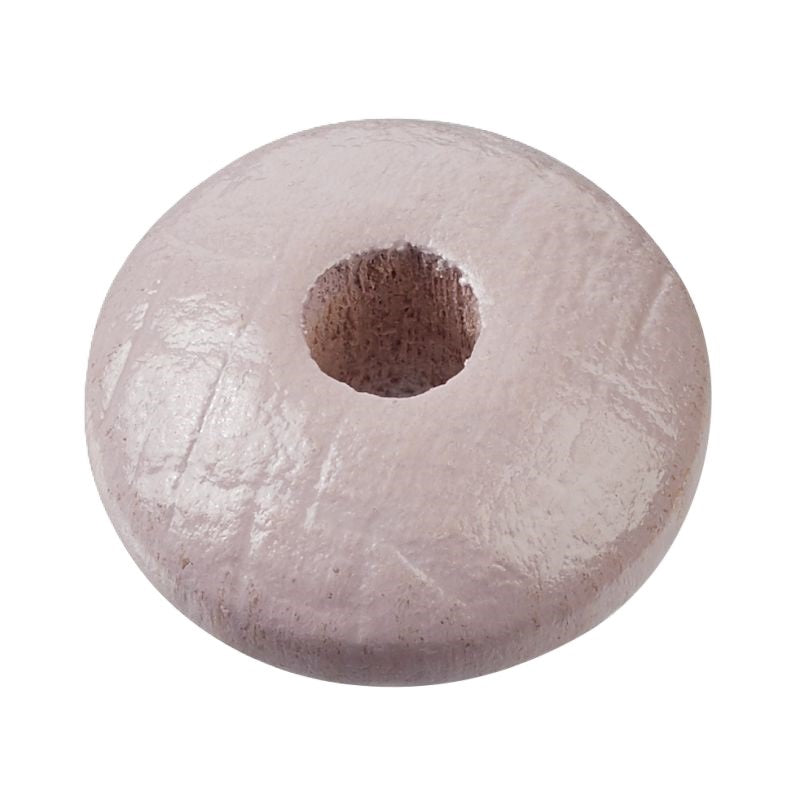 Holzlinse für Schnullerketten & Greiflinge | Sicher & Speichelfest | DIY Zubehör