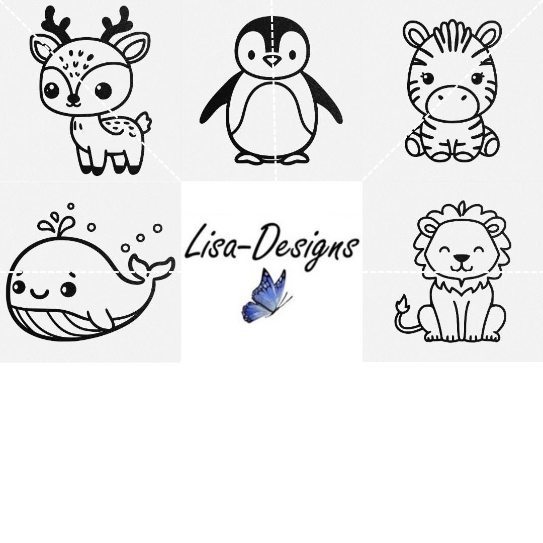 Personalisierter Holz Türkranz mit Tiermotiven – personalisierbar mit Wunschnamen und Tiermotiv I Kinderzimmerdeko, Geschenkidee, Babyshower