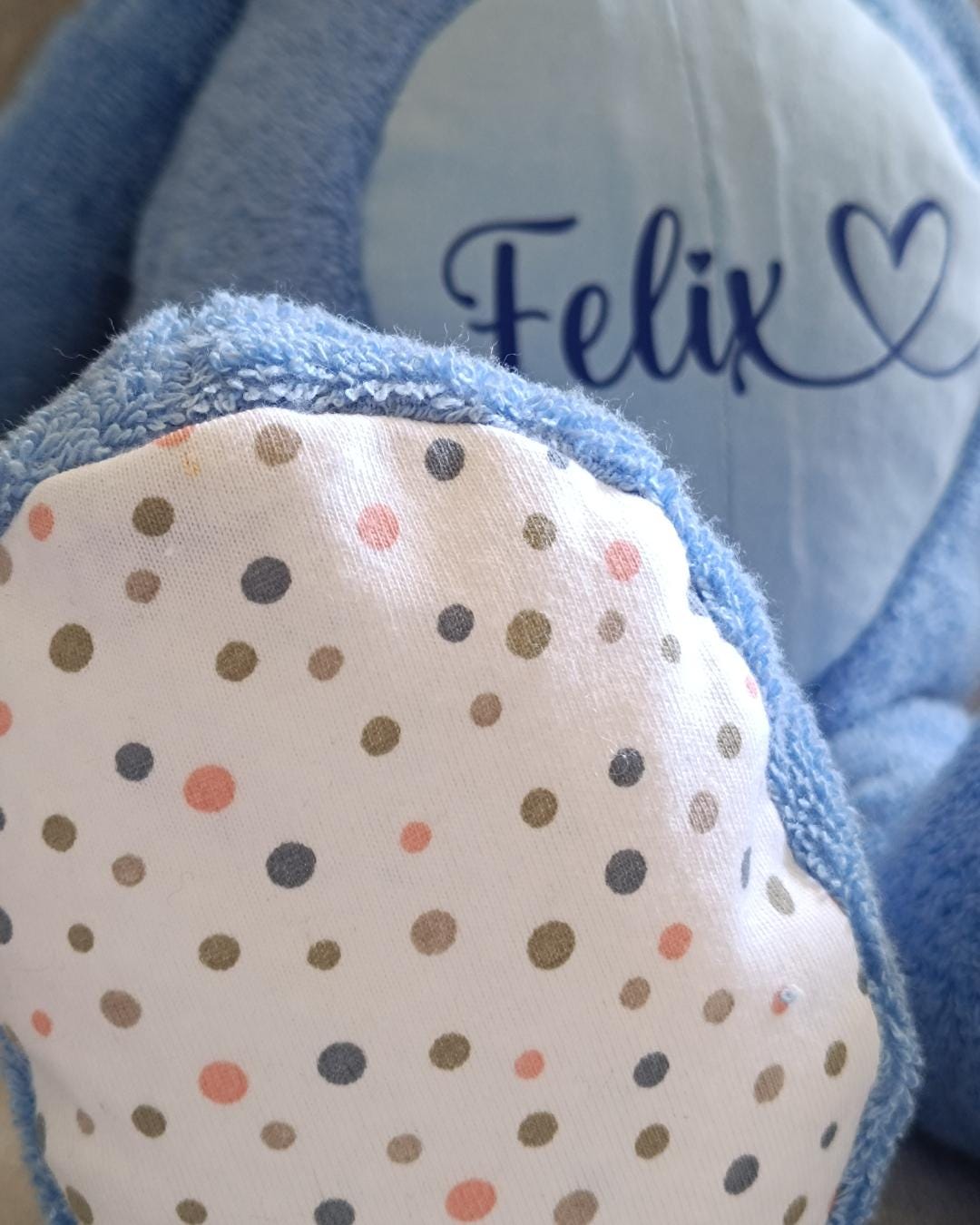Kuschelbär "Pia" | Geburtsgeschenk Baby | Teddybär | Name, Geburtsdatum und Gewicht | Geschenk zur Geburt | Kuscheltier | Plüschtier | Teddy