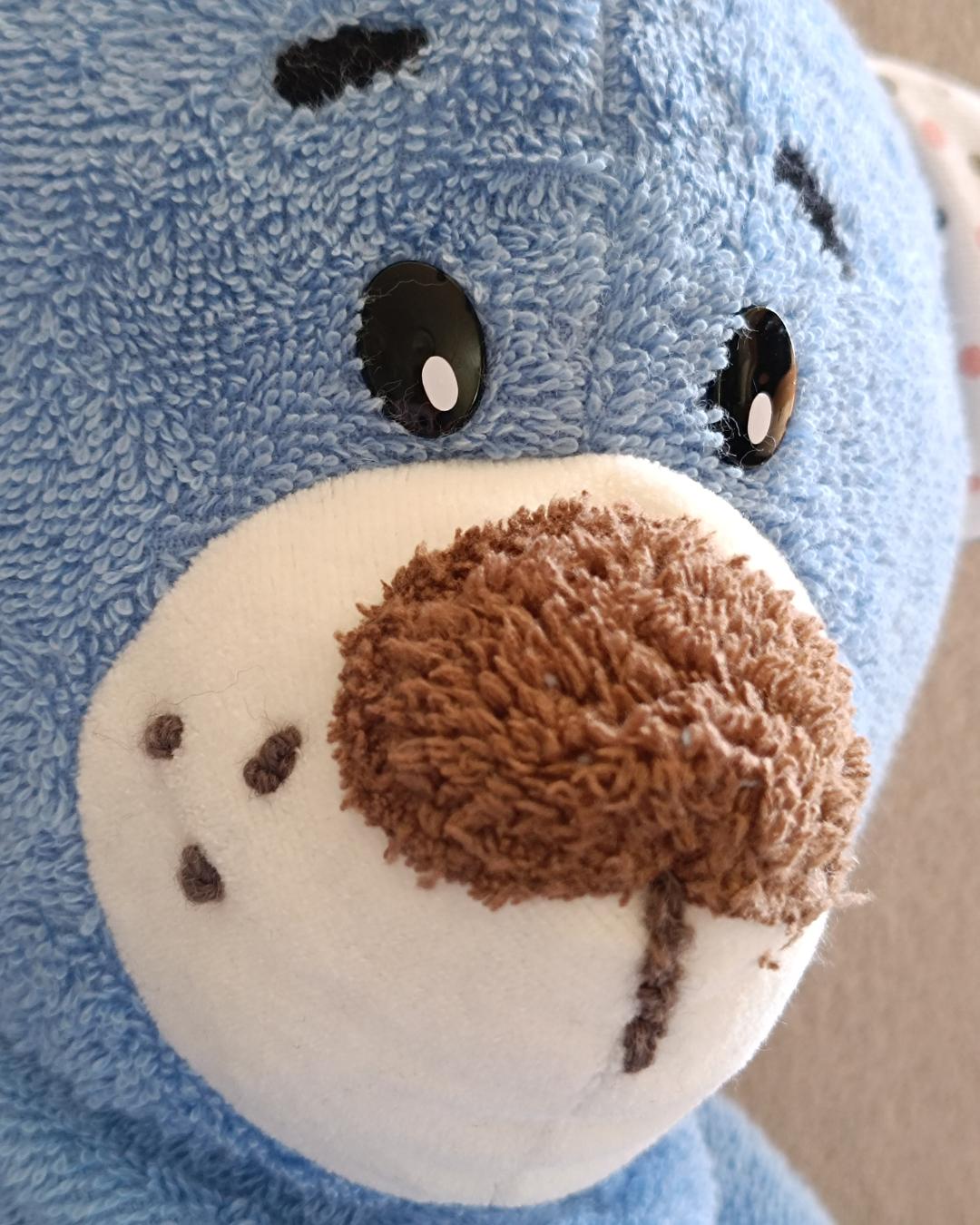 Kuschelbär "Pia" | Geburtsgeschenk Baby | Teddybär | Name, Geburtsdatum und Gewicht | Geschenk zur Geburt | Kuscheltier | Plüschtier | Teddy