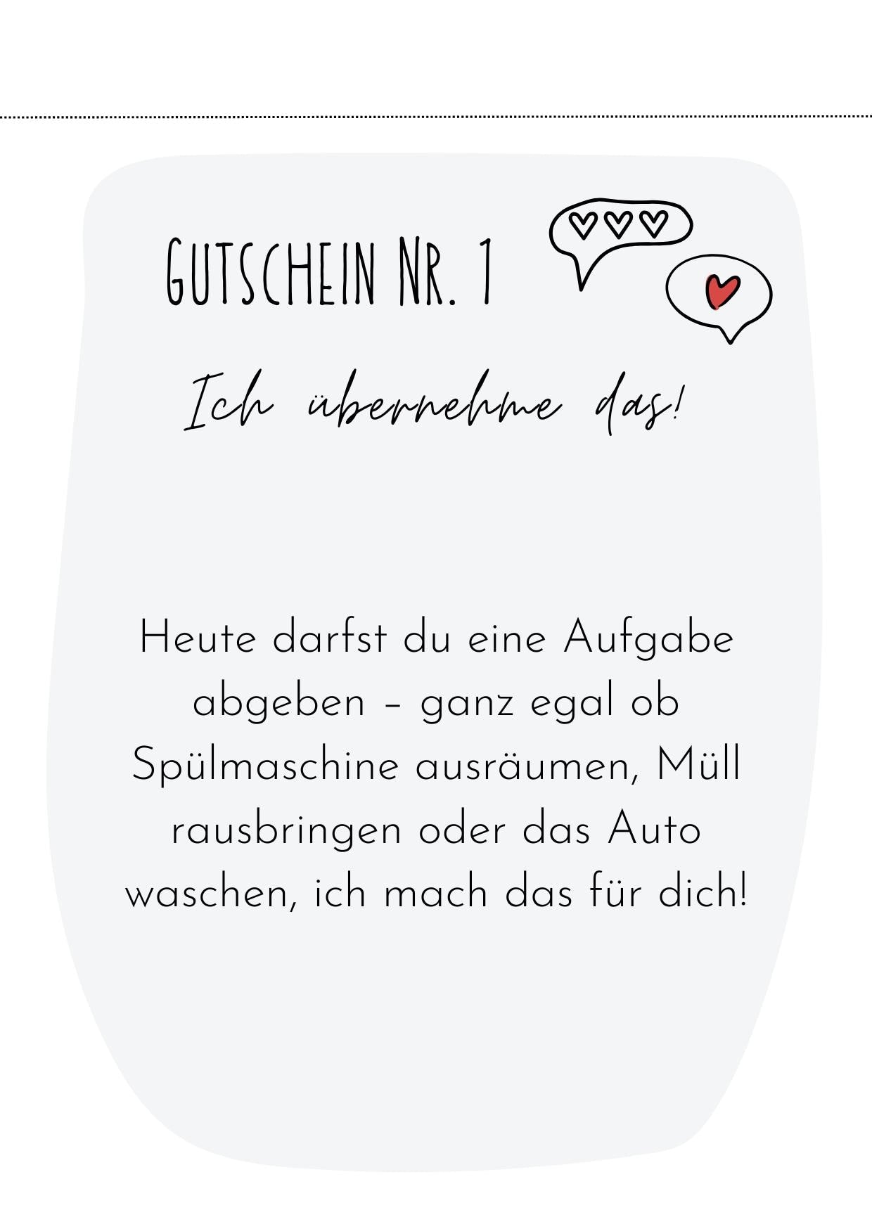 Vatertags-Gutscheinheft zum Ausdrucken | PDF | 5 liebevolle Gutscheine für Papa | DIY Geschenk | digital | Download | Last-Minute Idee
