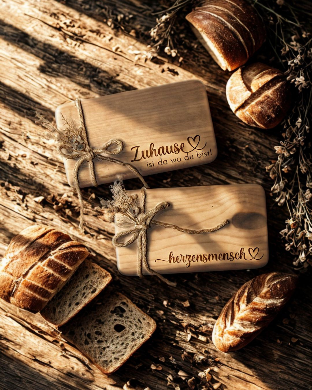Frühstücksbrett aus Holz – personalisiertes Geschenk | Schneidebrett | Vesperbrett | Brotzeitbrett | Geschenkidee | Wichtelgeschenk