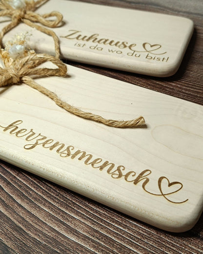 Frühstücksbrett aus Holz – personalisiertes Geschenk | Schneidebrett | Vesperbrett | Brotzeitbrett | Geschenkidee | Wichtelgeschenk