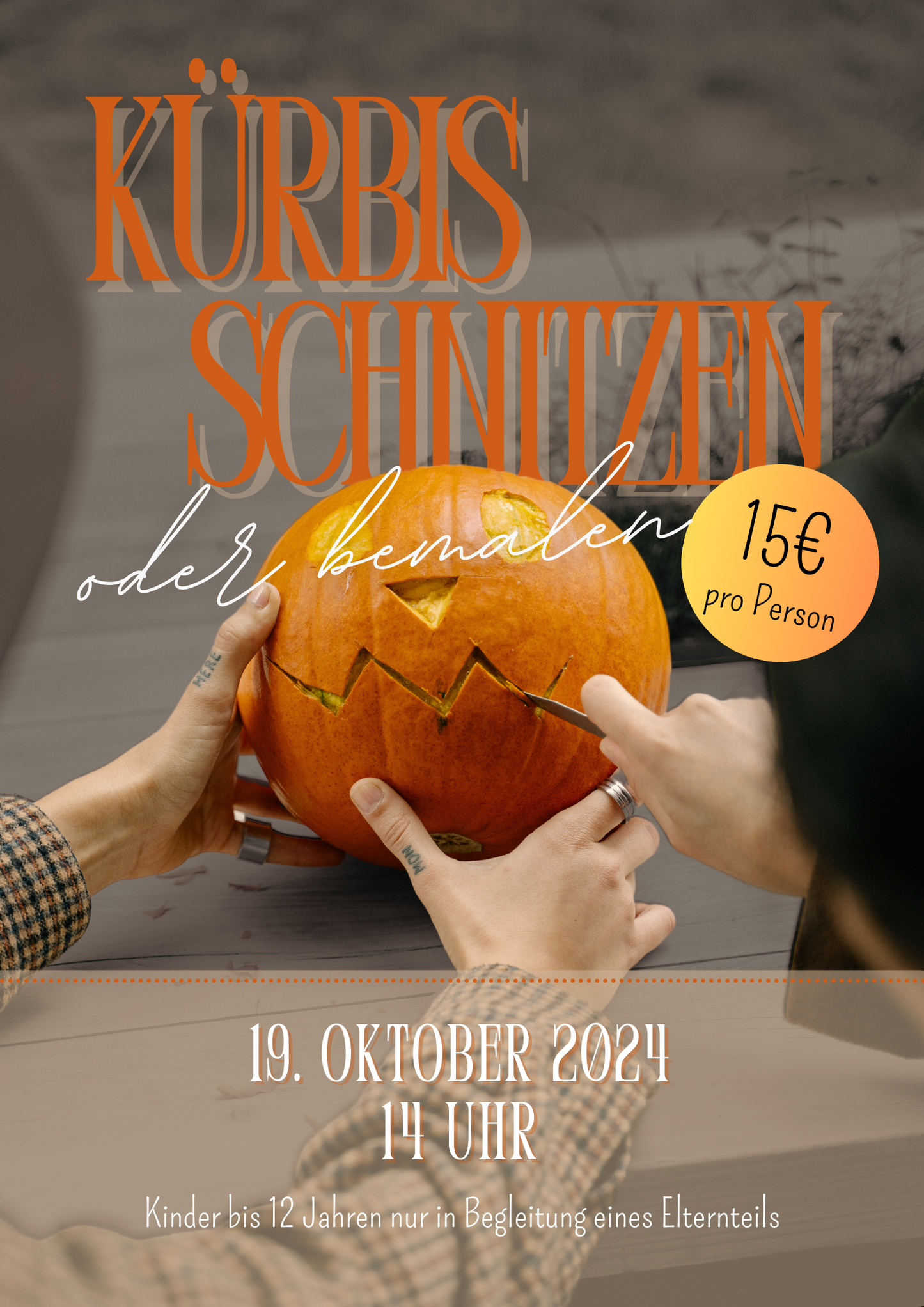 Kürbis schnitzen / bemalen 19.10.2024 - 14 Uhr