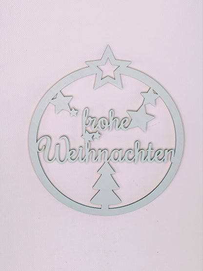 Weihnachtskranz "Myron" mit vielen Sternen und Tannenbaum, in verschiedenen Farben erhältlich