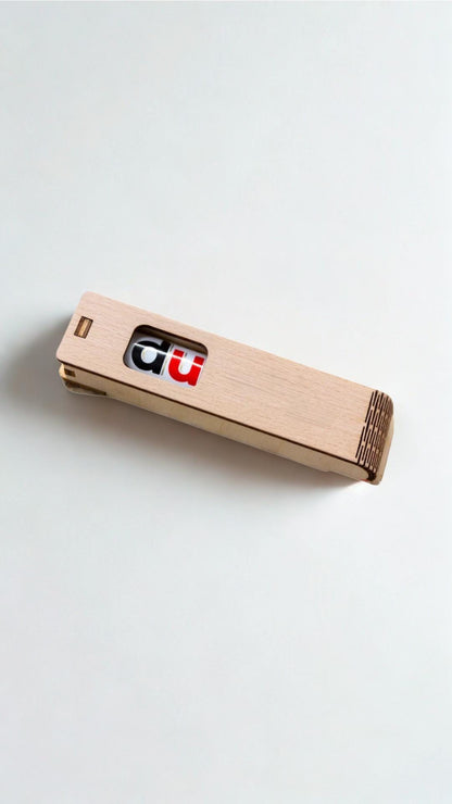 Personalisierte DU-Box aus Holz mit Gravur – Wunschtext & Symbol – Geschenk für Freundin, Mama, Papa, Lehrer, Partner, kleine Aufmerksamkeit