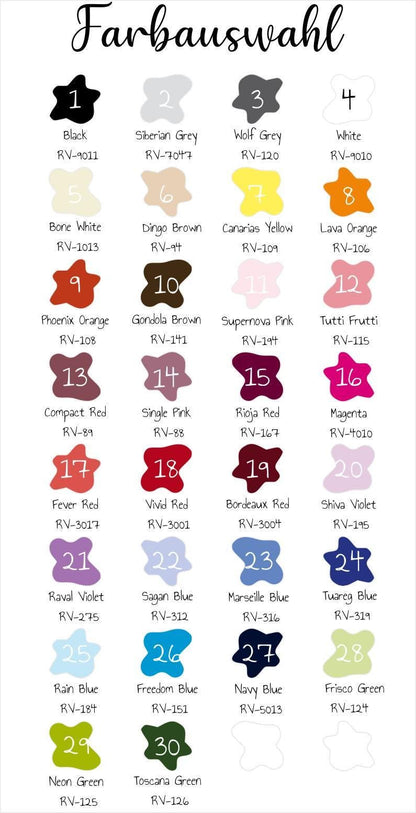 Türschild "Klodett" für das Gäste-WC, in verschiedenen Farben erhältlich