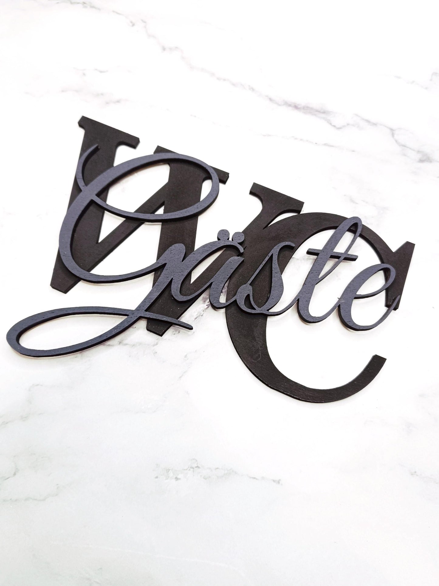 Türschild "Klodett" für das Gäste-WC, in verschiedenen Farben erhältlich