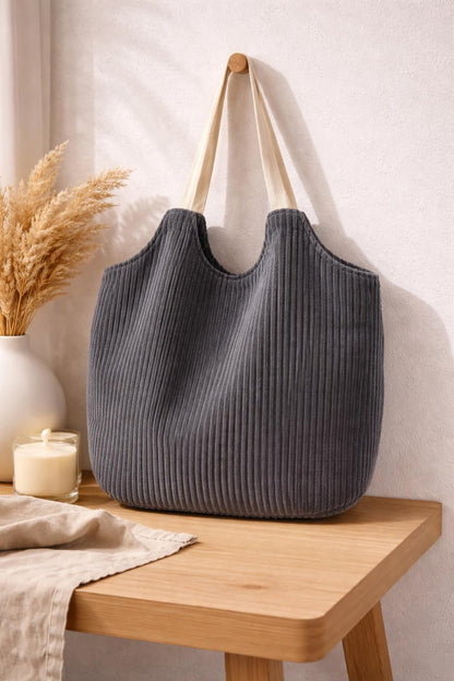 Teddybag | Große Stofftasche mit Innenfach | Teddy Tasche Damen Leo Shopper Handmade | Kuschelige Sherpa Bag Beige Leopard | Umhängetasche